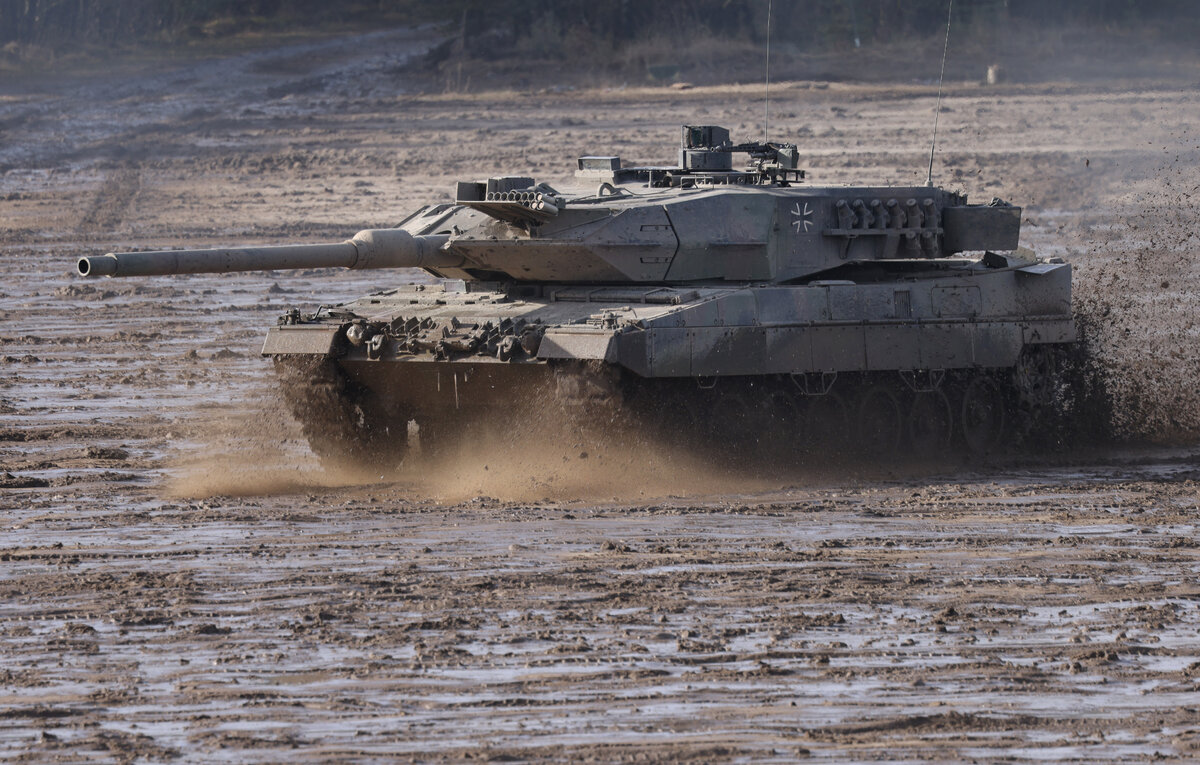    Танк Leopard 2А6  Sean Gallup/Getty Images