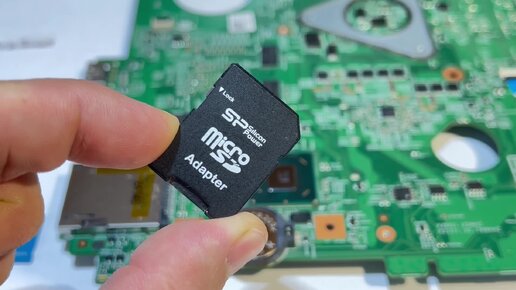 Для чего нужен переключатель на SD-флеш переходнике для флешки ...