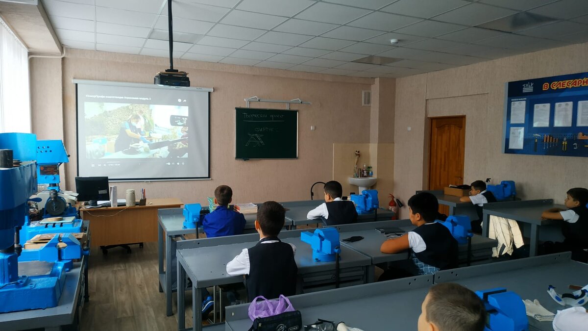 Кабинет мальчиков.