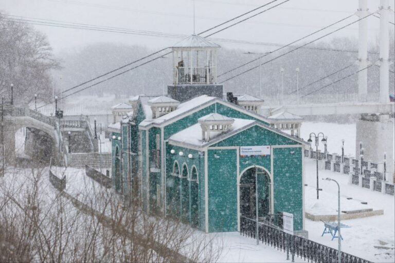    В Оренбурге практически завершили работы на ст. «Комсомольская» на детской железной дороге Кристина Просвиркина