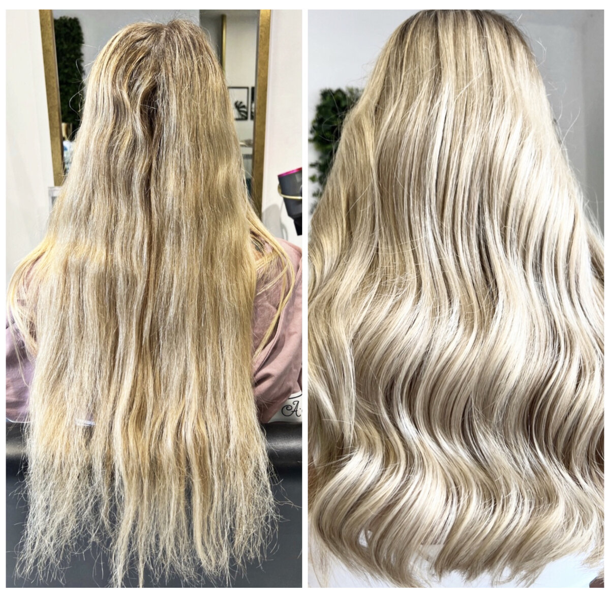 Очень показательная работа на мой взгляд, фотоотчет моей ученицы курса «Колорист эксперт»