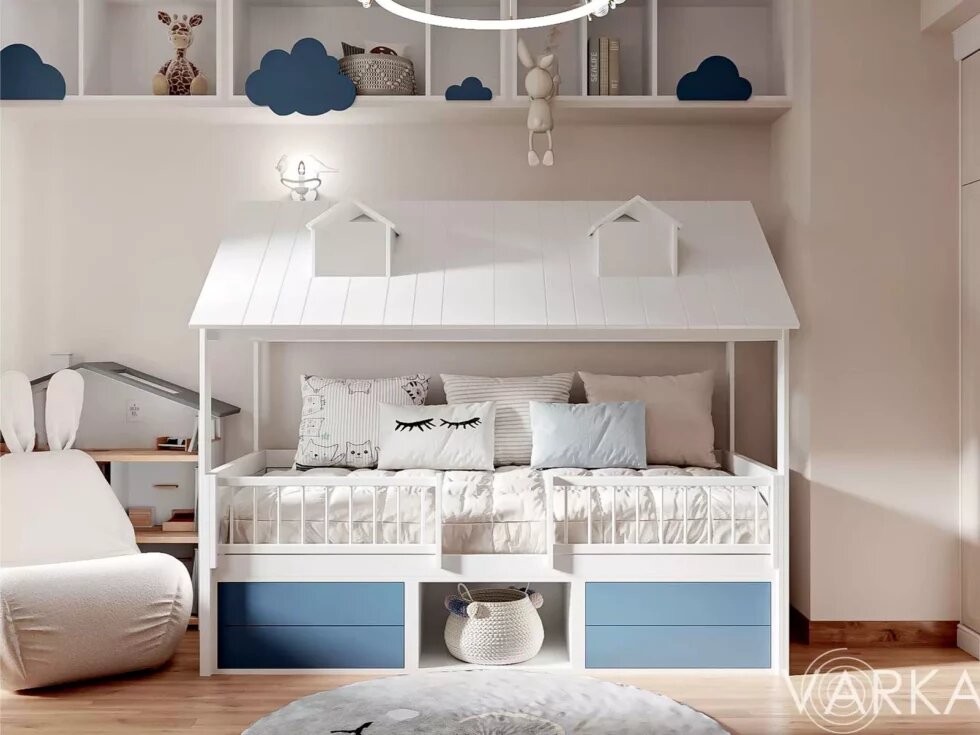 Необычная кроватка-домик фото 1