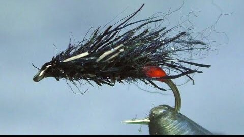 Black Plague Wet Fly Sbiro. Мокрая мушка Чума или Чумовая