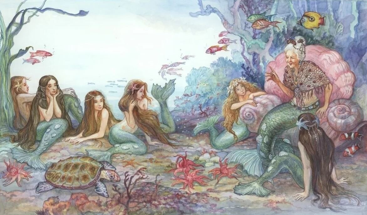 Вот как-то так о бабушке в "Русалочке"