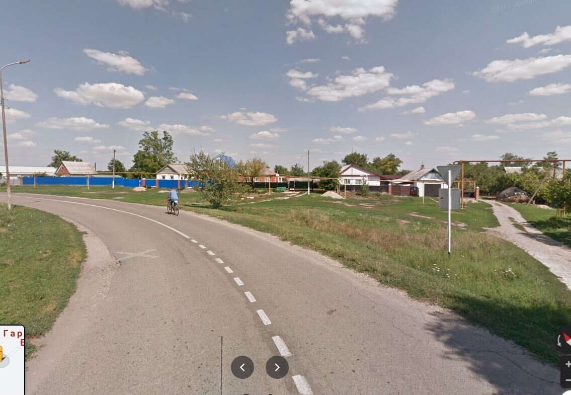 Фото хутора Гарбузовая Балка. источник Гугл карты