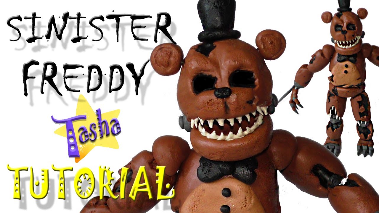 Синистер Фредди из ПЛАСТИЛИНА Туториал Sinister FREDDY PLASTICINE Tutorial  FNAF Sinister Turmoil