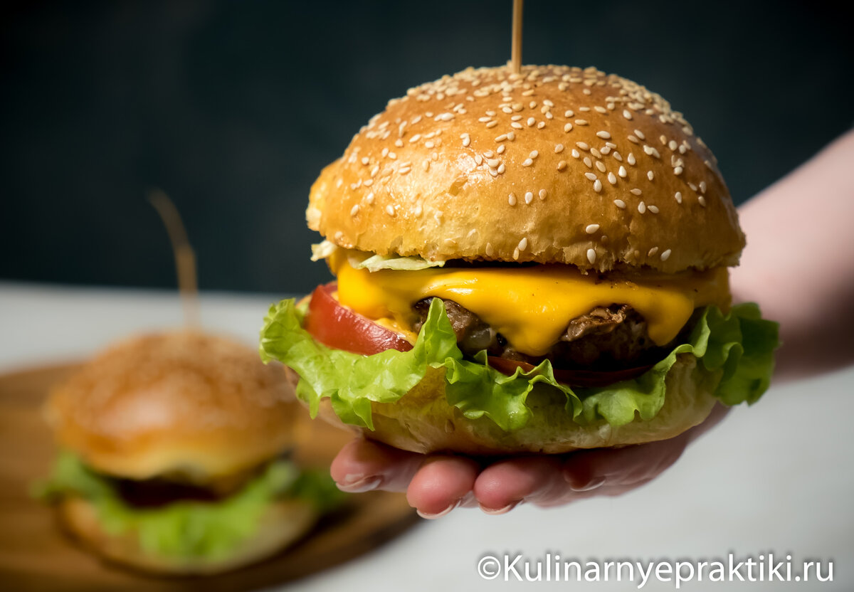 Домашние булочки для гамбургеров (Homemade Hamburger Buns)