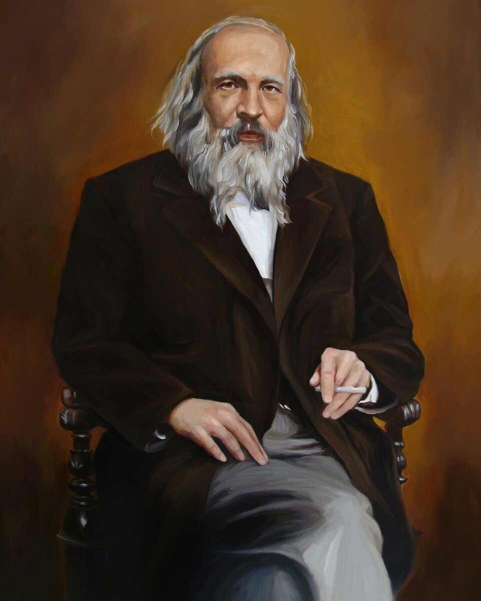 Менделеев Дмитрий Иванович портрет