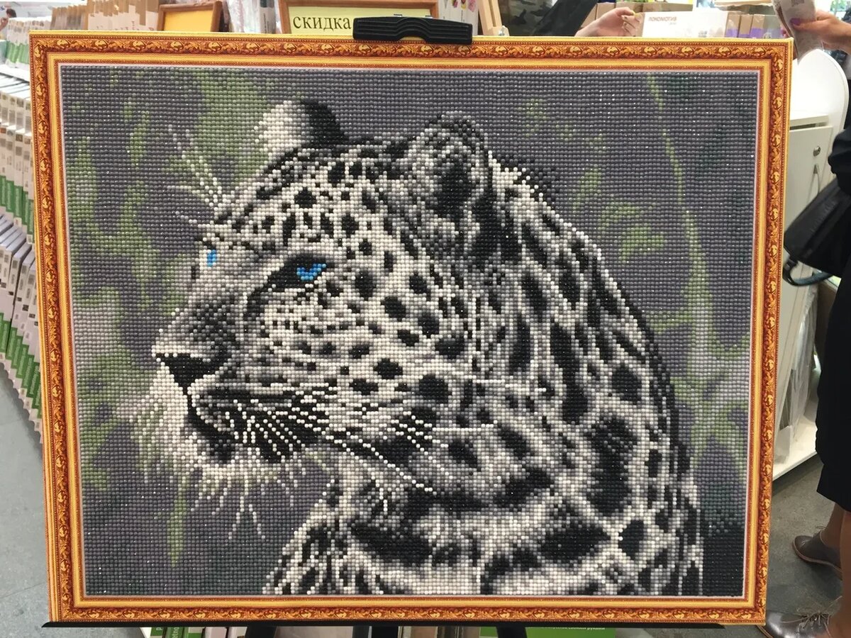 Одна из готовых картин, собранная нашим постоянным покупателем