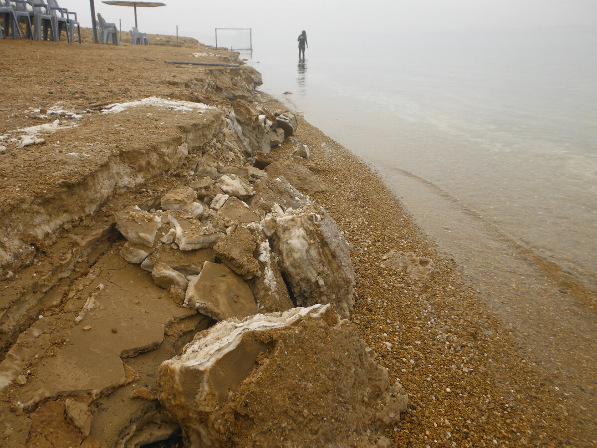 Берег мертвого моря. 