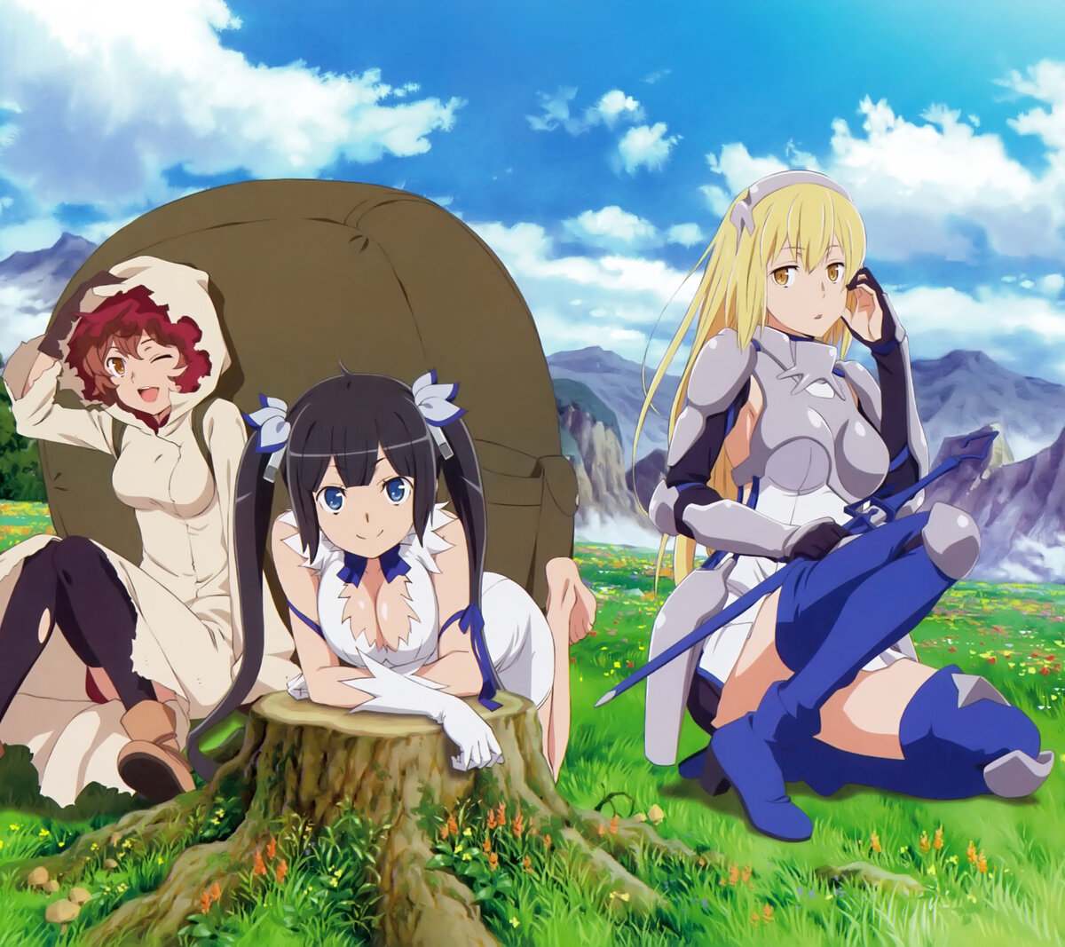 О чем же повествует Danmachi?