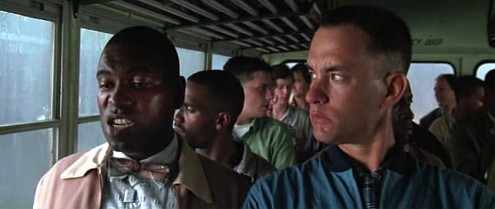 Бабба и Форрест Гамп едут в армию. Фото: общественное достояние