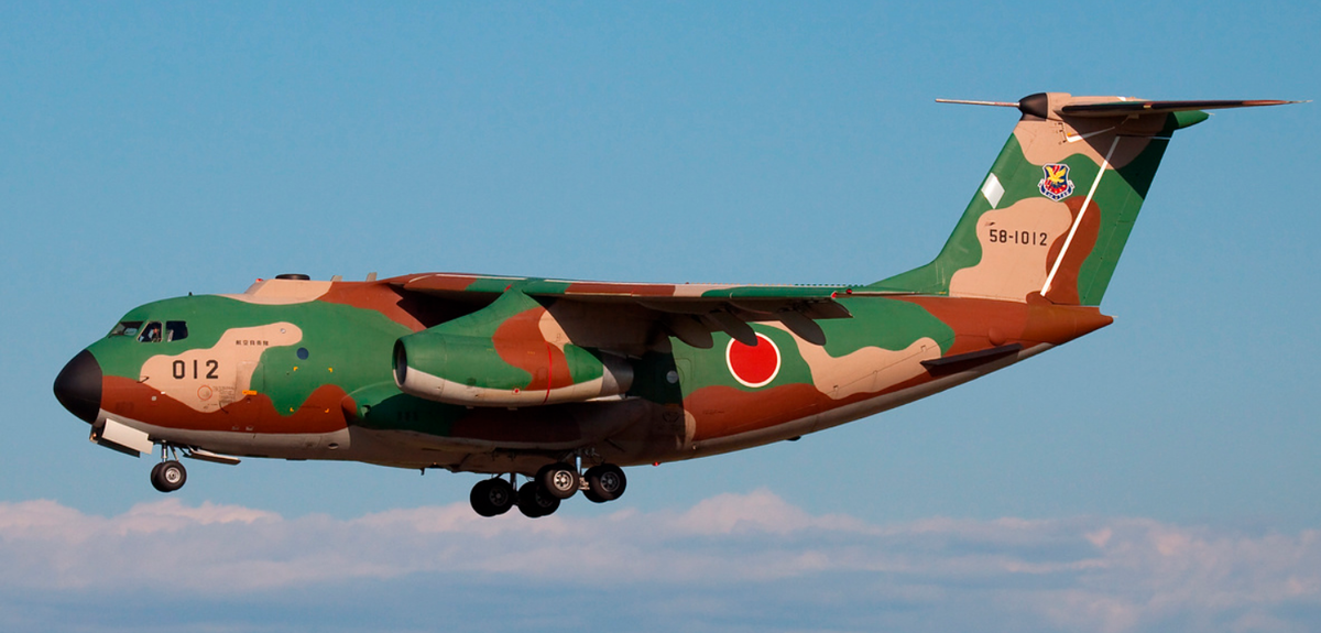 Самолет Kawasaki C-1