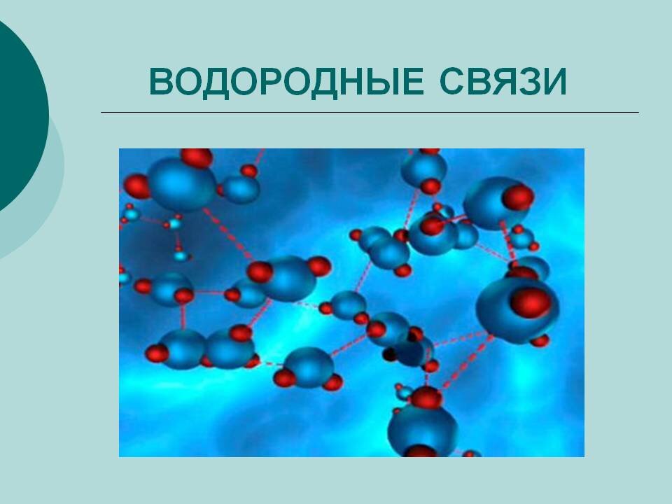 водородная связь между водой. водородная связь между водой.