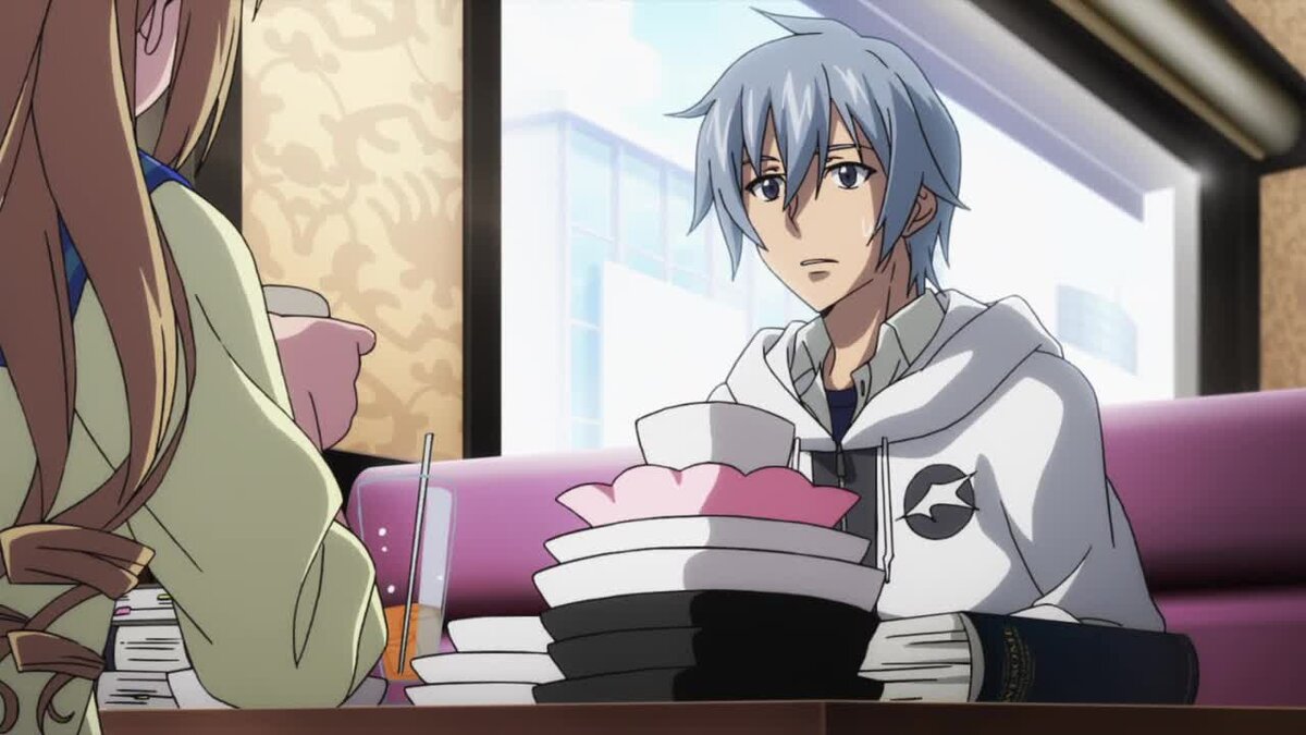 Кадр из аниме "Удар крови"