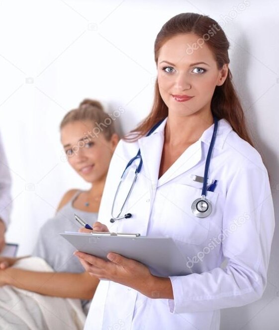 "Девушка приходит к Гинекологу" - из открытых источников.