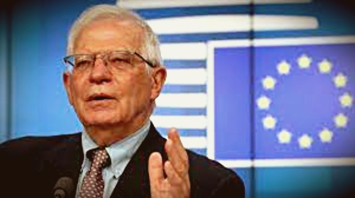 Боррель: «Украина выиграет войну на земле». Боррелла необходимо немедленно уволить из стран ЕС. Его задача - искать решение проблемы дипломатическим путем