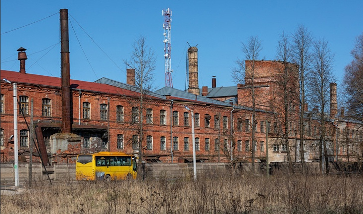 Цеха фабрики "Грузино" И.Е. Кузнецова (затем "Красный фарфорист"). Фото взято из свободного доступа в интернете. 