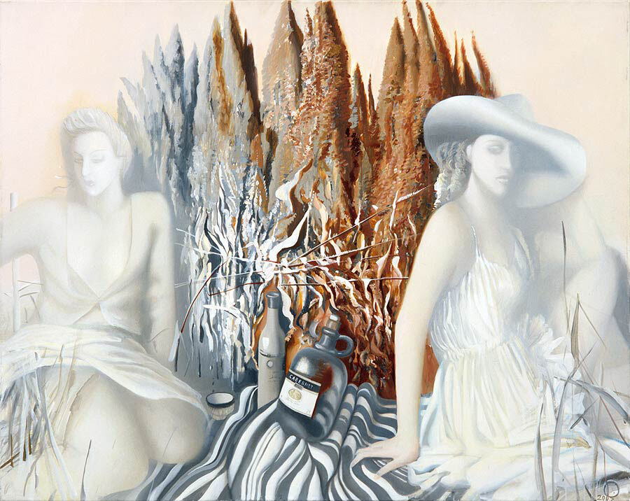 © Ольга Гречина. Каберне. 2006, холст, масло, 95x120 см 