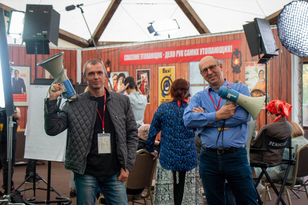 Продюсеры Кинофестиваля - Максим Бобырь и Алексей Копейкин. Студия Видеоника