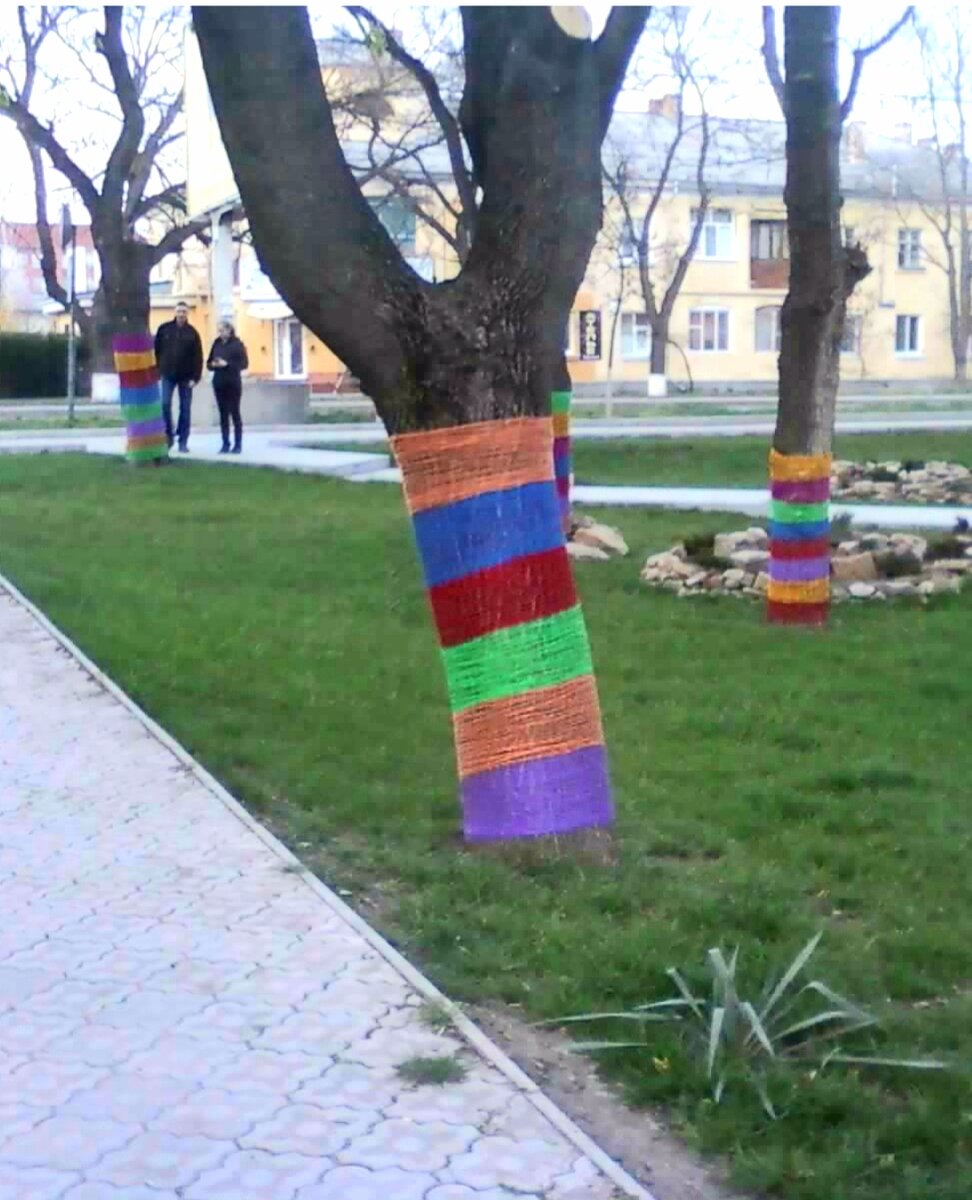 Улица Мира в моём городе. 