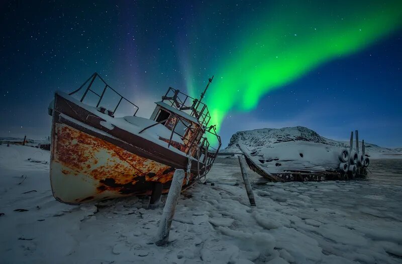 За Полярным кругом, источник фото - сайт https://clck.ru/32bGLU