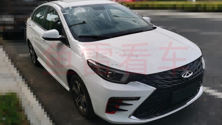     Китайцы обновили седан Chery Arrizo 5 Plus Фото из соцсетей