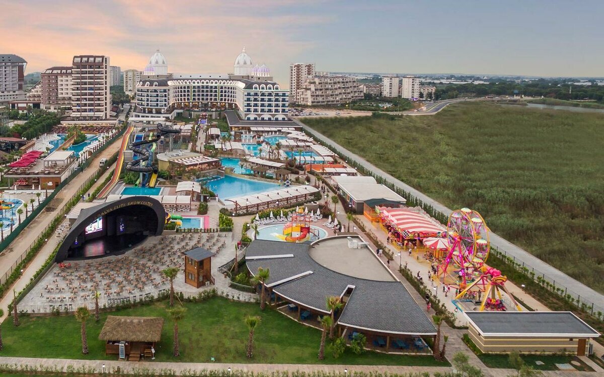 Вид на территорию