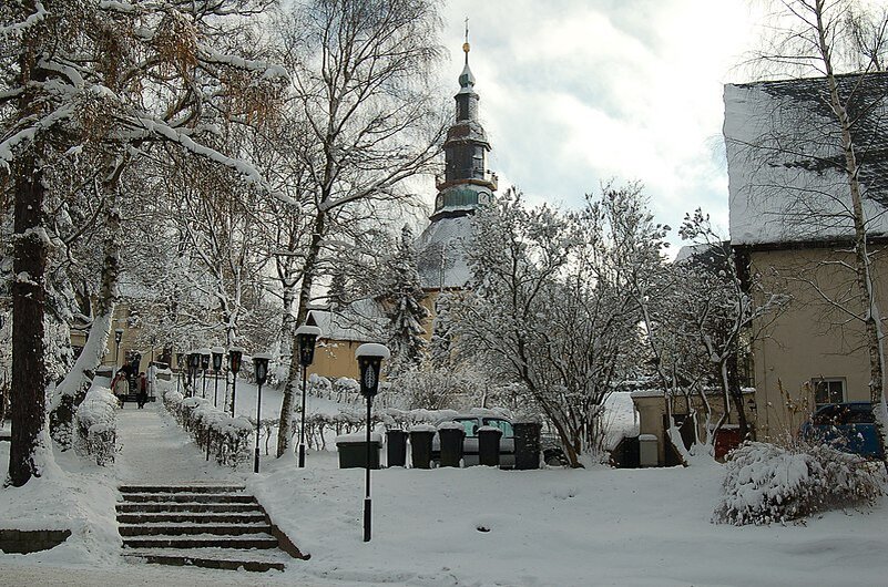 Зимний вечер в Зайфене. Фото из открытых источников