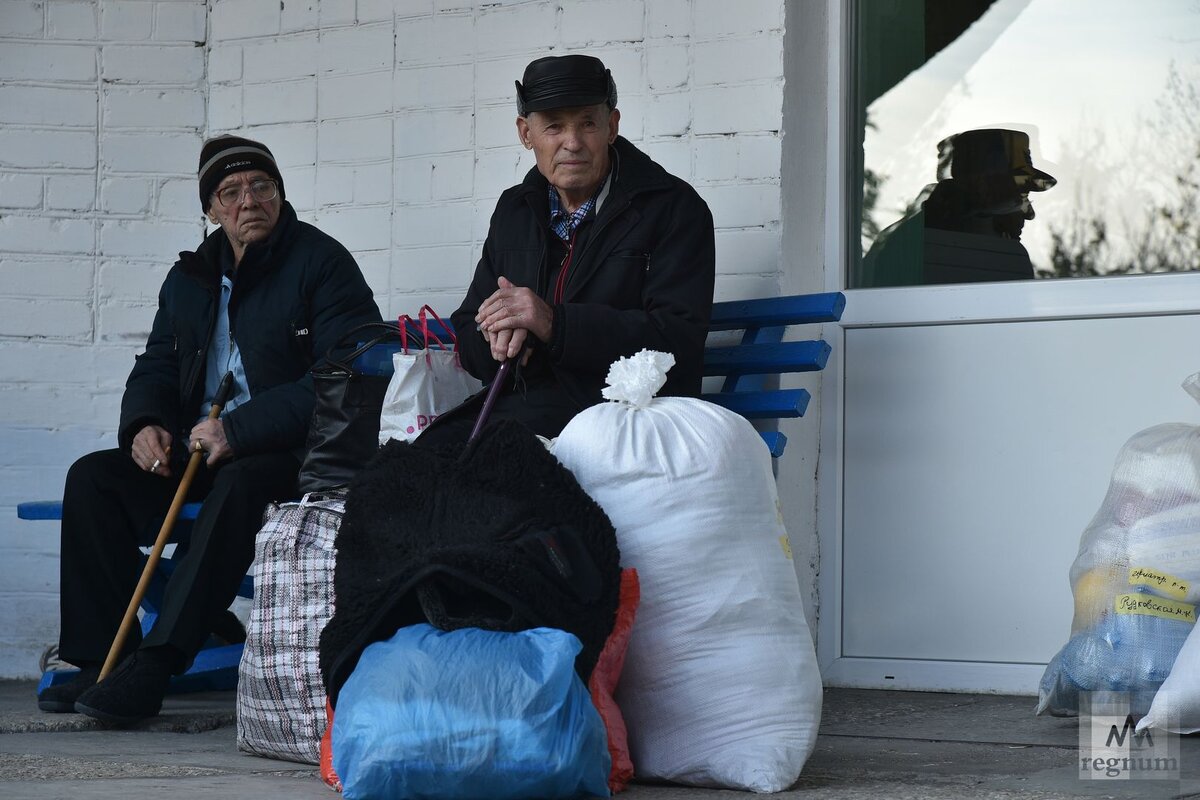    Из Херсона были вывезены пожилые люди, не имеющие возможности передвигаться без посторонней помощи Александр Полегенько © ИА REGNUM