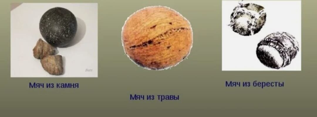 Мячи в древности
