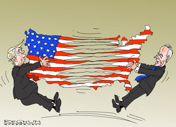    Дональд Трамп и Джозеф Байден Александр Горбаруков © ИА REGNUM