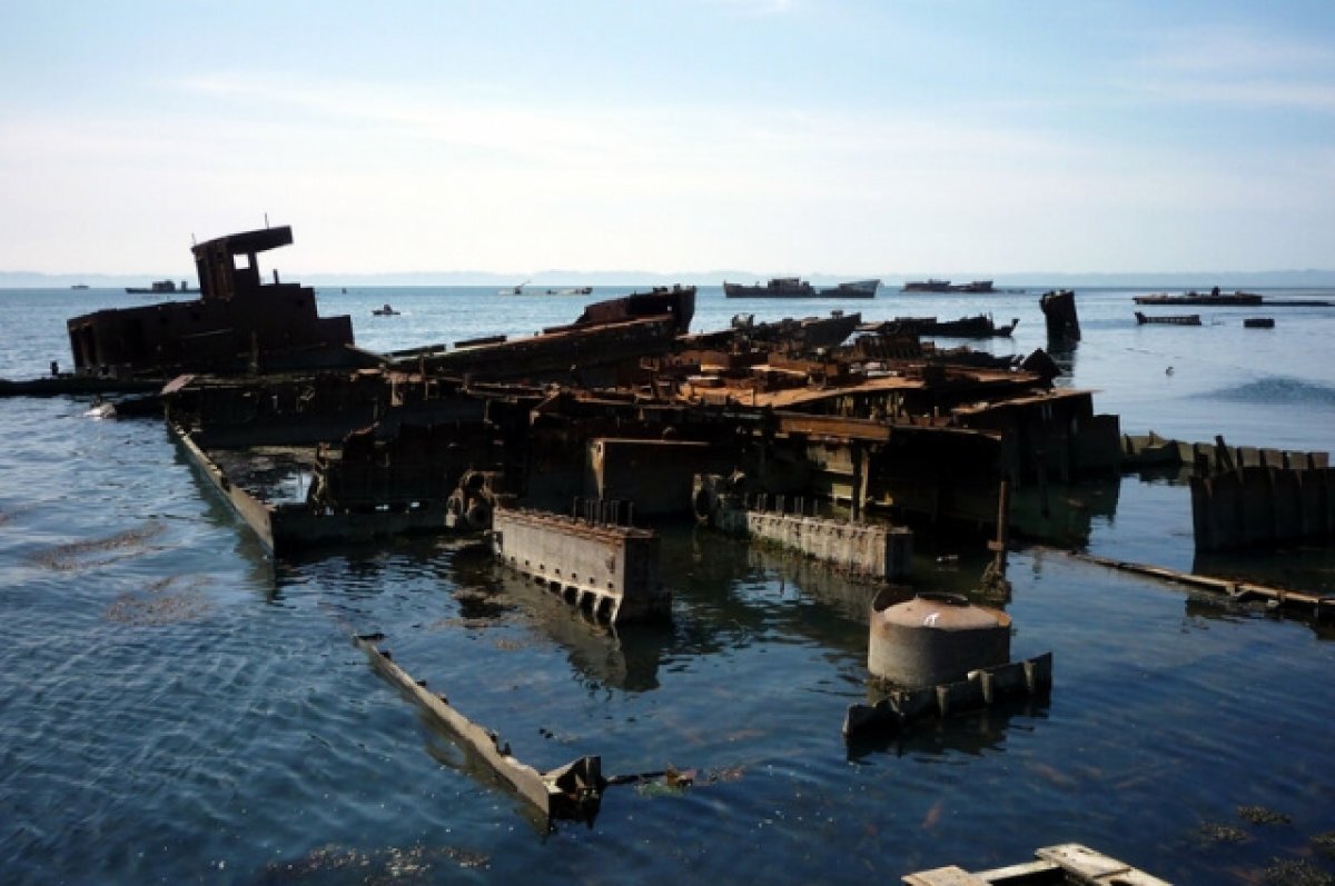    В Волгоградской области поднимут со дна Волги 19 затопленных судов