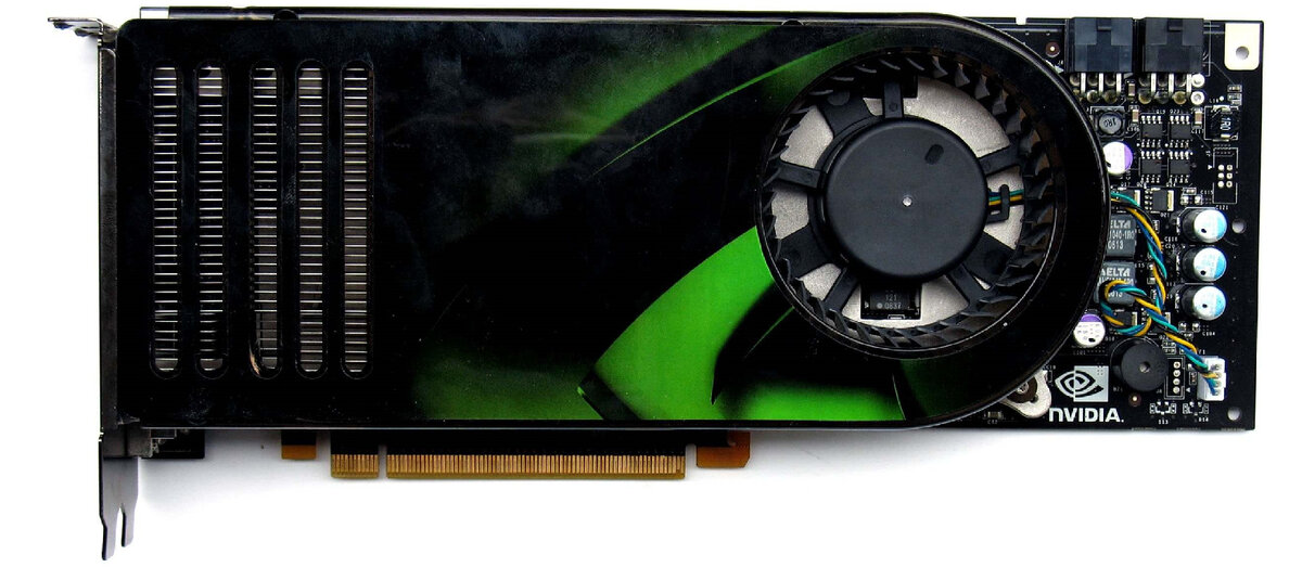 это Nvidia GeForce GTX 8800 FE (Founders Edition).