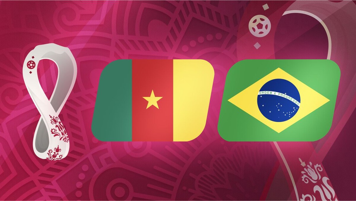 22:00 Футбол. Камерун - Бразилия. Чемпионат Мира (изображение: vk.com/vedomosti)