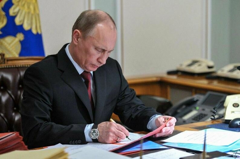 Президент РФ Владимир Путин (иллюстрация из открытых источников)