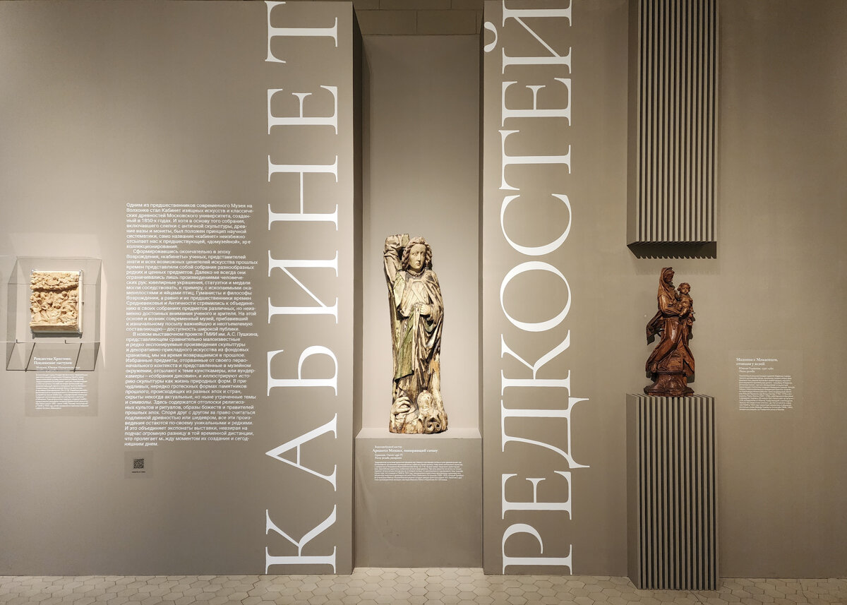  «Кабинет редкостей»  - Пушкинский музей продолжает показывать публике произведения из фондовых хранилищ, которые очень редко выставляются.  Фото: ЯрРа-Искатель