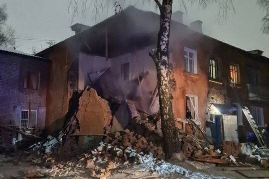    В жилом доме в Рязани взорвался бытовой газ