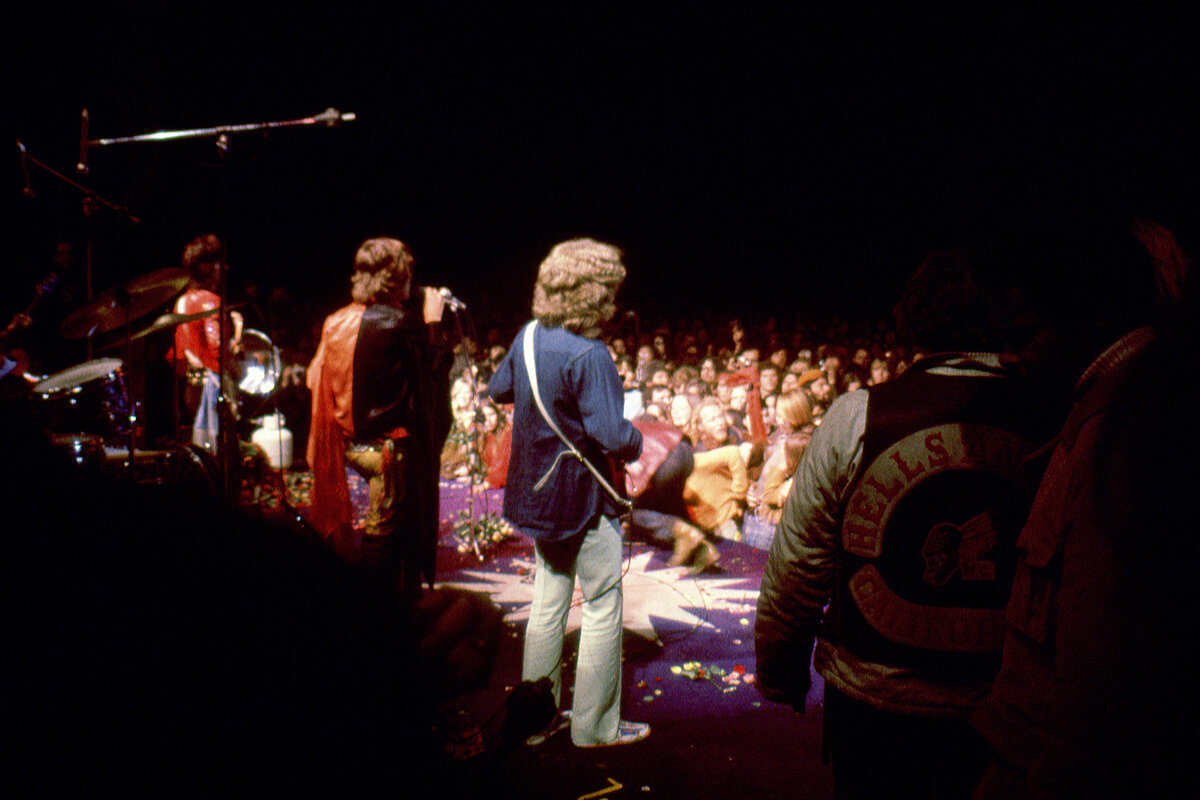 The Rolling Stones на "Альтамонте". Фото из открытых источников