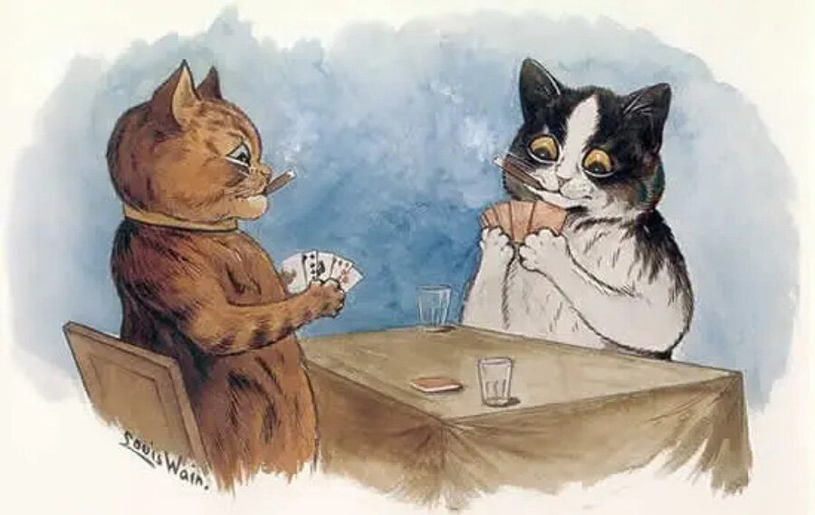 Кошачий покер