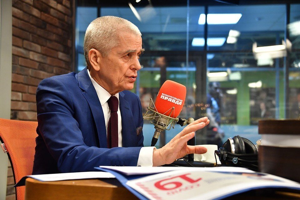     Академик РАН, экс-главгоссанврач России Геннадий Онищенко Иван МАКЕЕВ