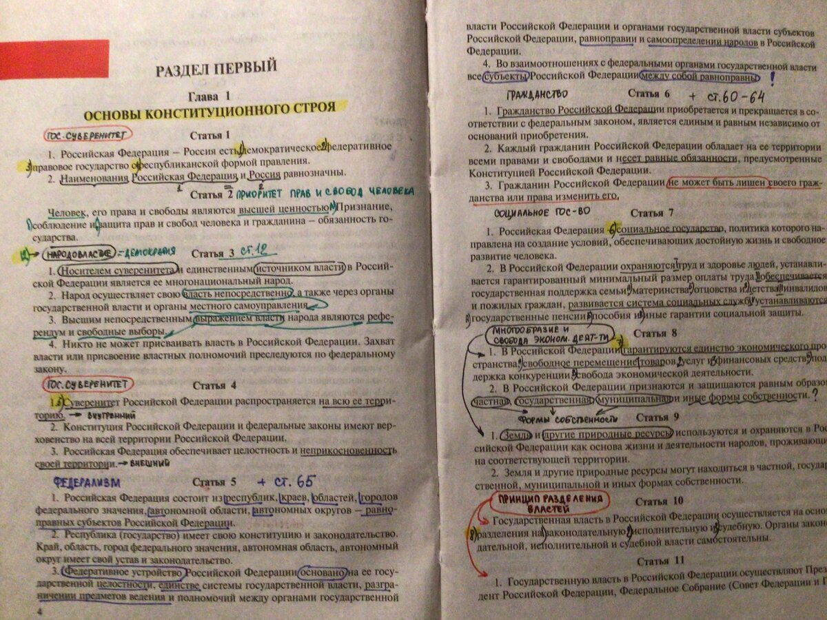 Рисунок 1. Пример работы текстом документа