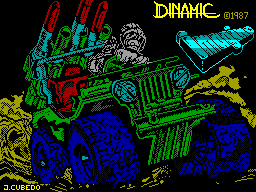 Скриншот загрузочного экрана игры «Army Moves»