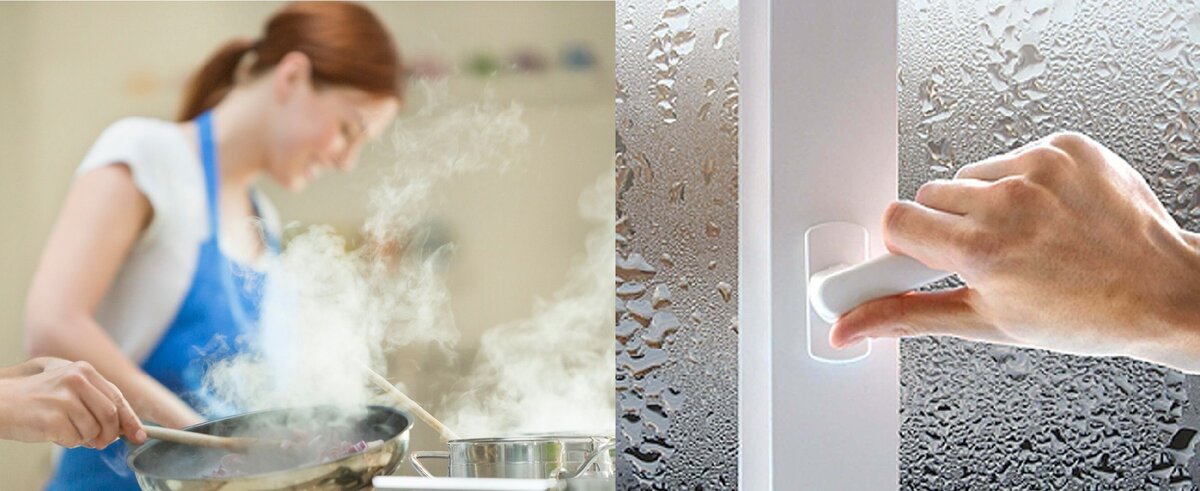 Высокий уровень влажности в помещении