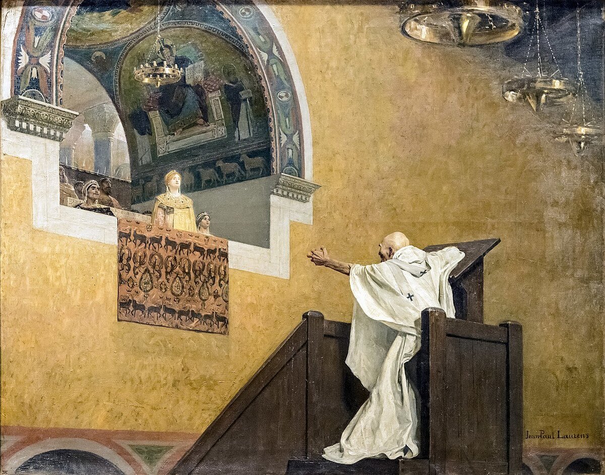 Владыка Иоанн и царица Евдоксия