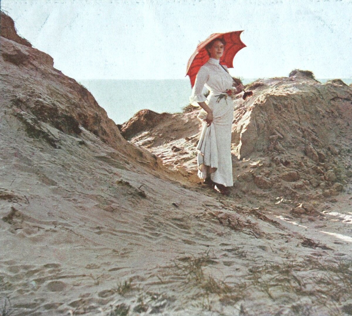 Дама с зонтиком Адольф Мите