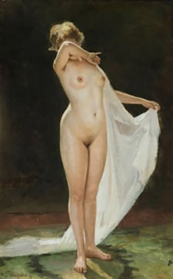 «Обнажённая». 1900. 