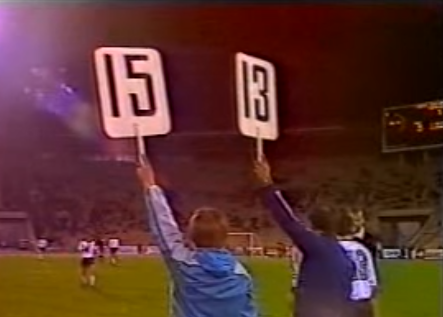 Замена в матче