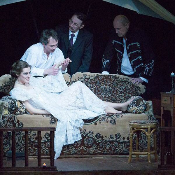 Спектакль по произведению И. Бунина "Дело корнета Елагина". Театр у Никитских ворот