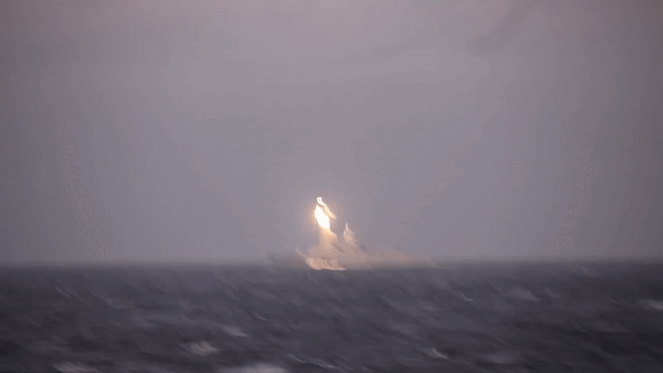 Старт ракеты 3М22, с отстрелом носового колпака © видео Минобороны РФ